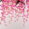 3Pcs 7.2Ft/Piece Artificial Flowers Wisteria Garland Artificial ((Light Purple))